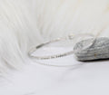 always be badass - Bracelet Bangle with Message for Women Girl Daughter Wife Holiday Anniversary Special Gift
